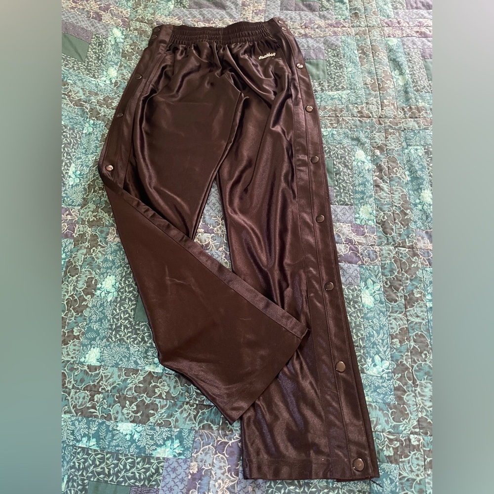Eastbay Black Tear Off Basketball Pants Boy's Size Large